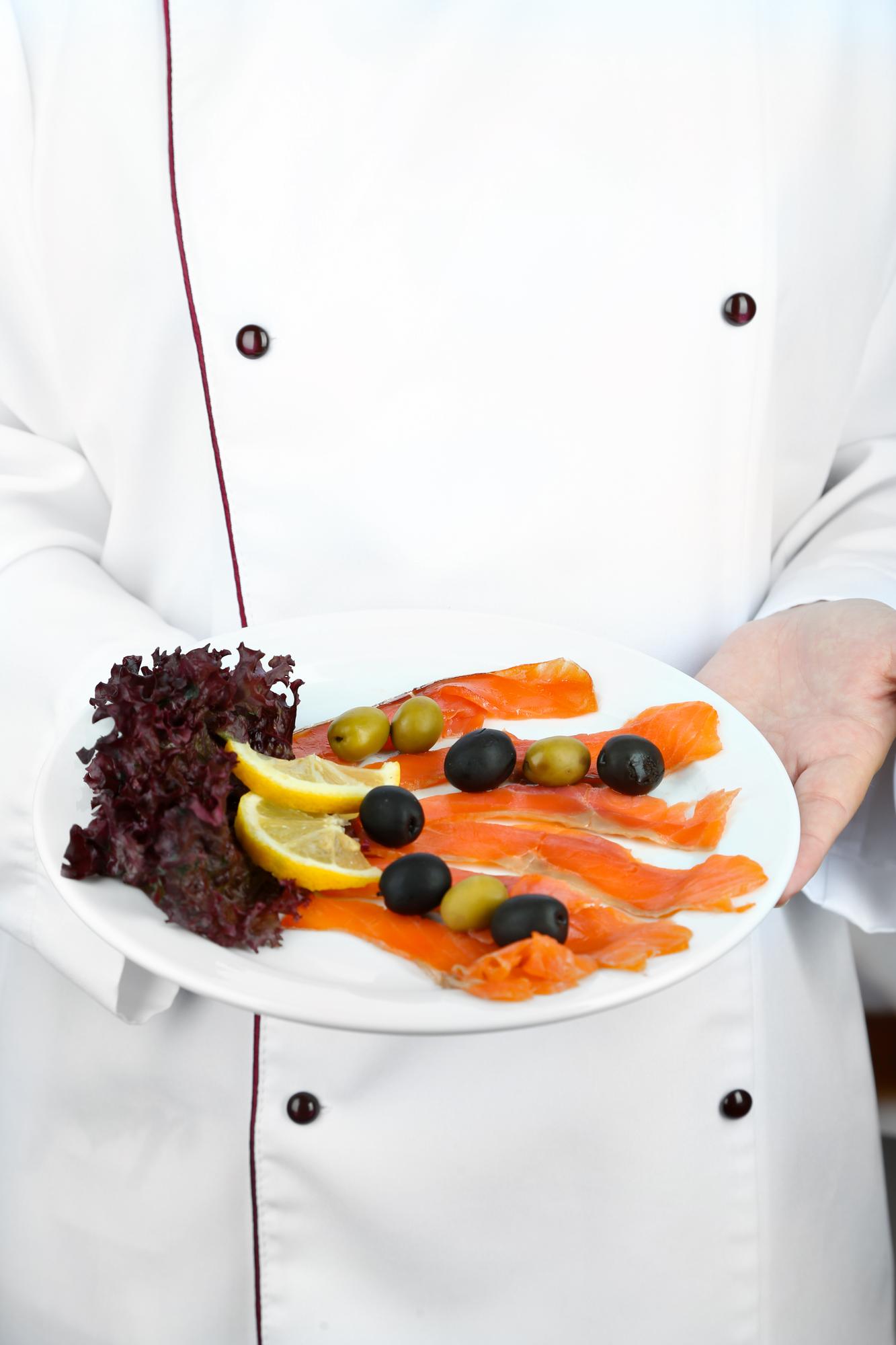 chef plating in event space